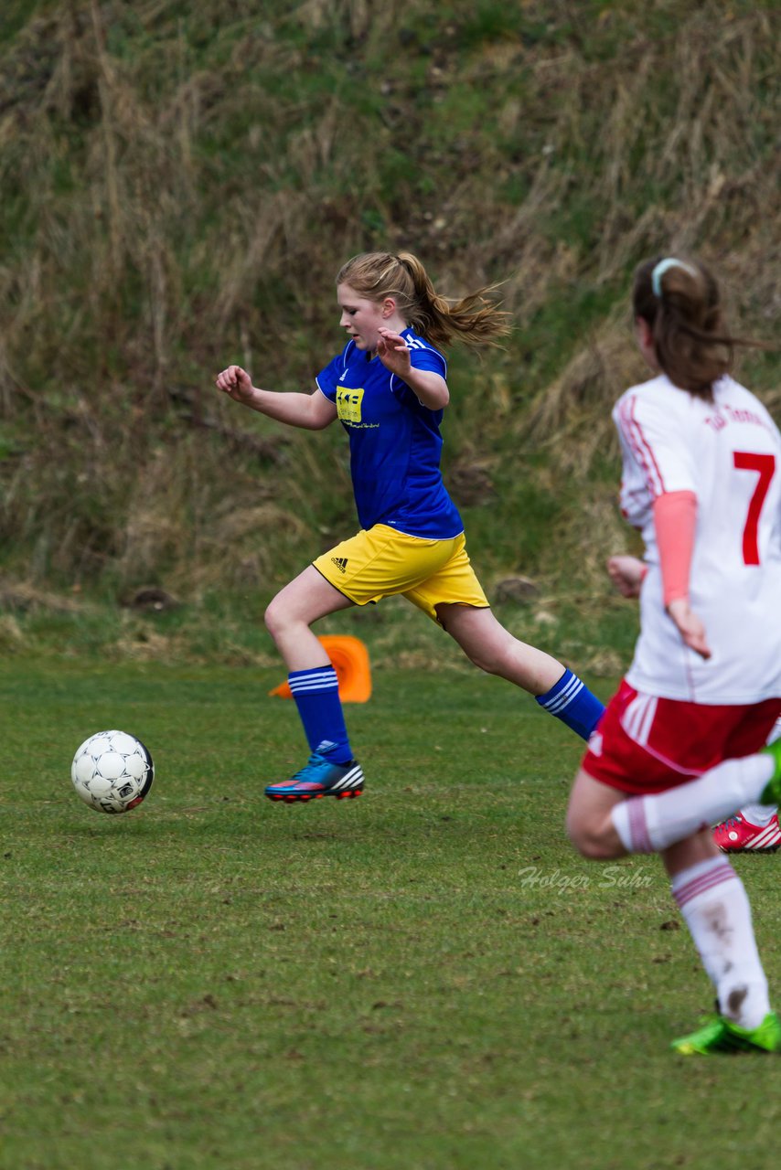 Bild 182 - B-Juniorinnen Tus Tensfeld - TSV Gnutz o.W. : Ergebnis: 1:3